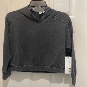 Zella Girls Gray/Black Hoodie